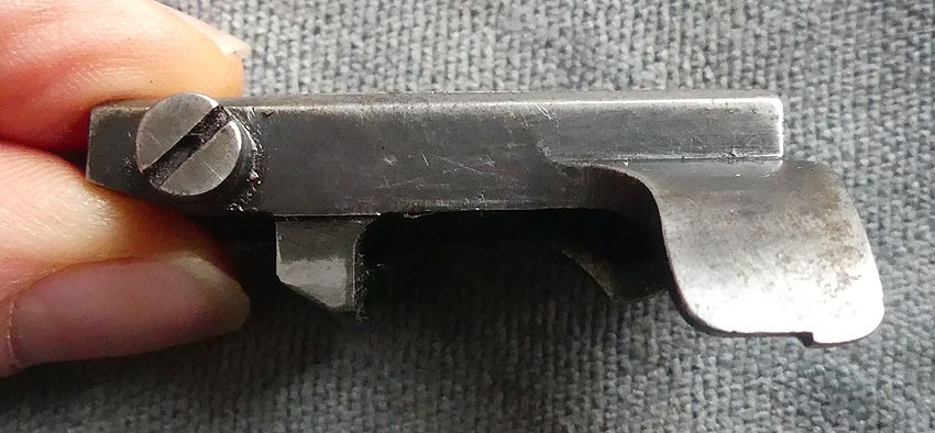 Verrou d'arret de culasse d'origine pour carabine de cavalerie Mauser 1909 (Argentine)