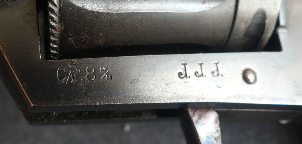 Rare revolver a système d'ejection Gilliquet Breveté calibre 8mm92