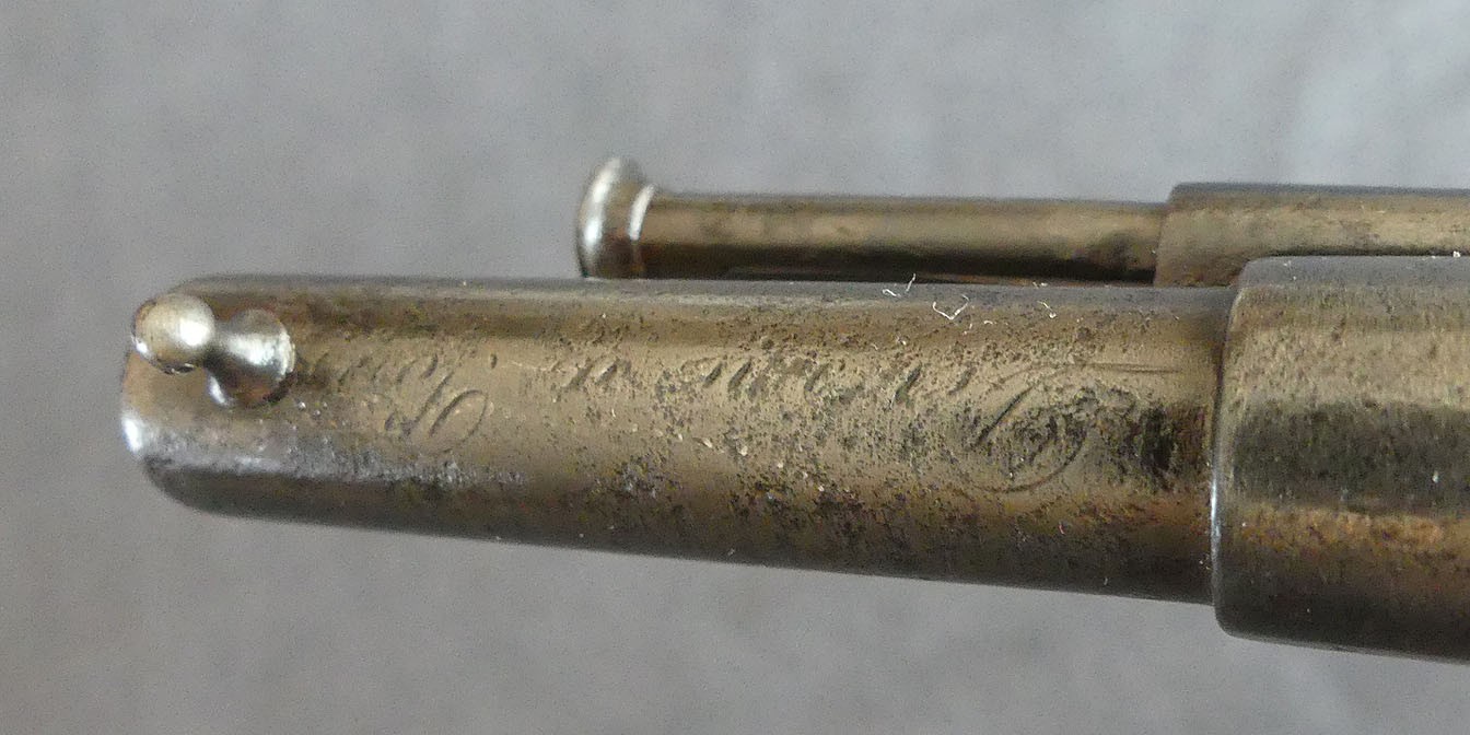 Revolver à broche cal 7mm Dumonthier breveté