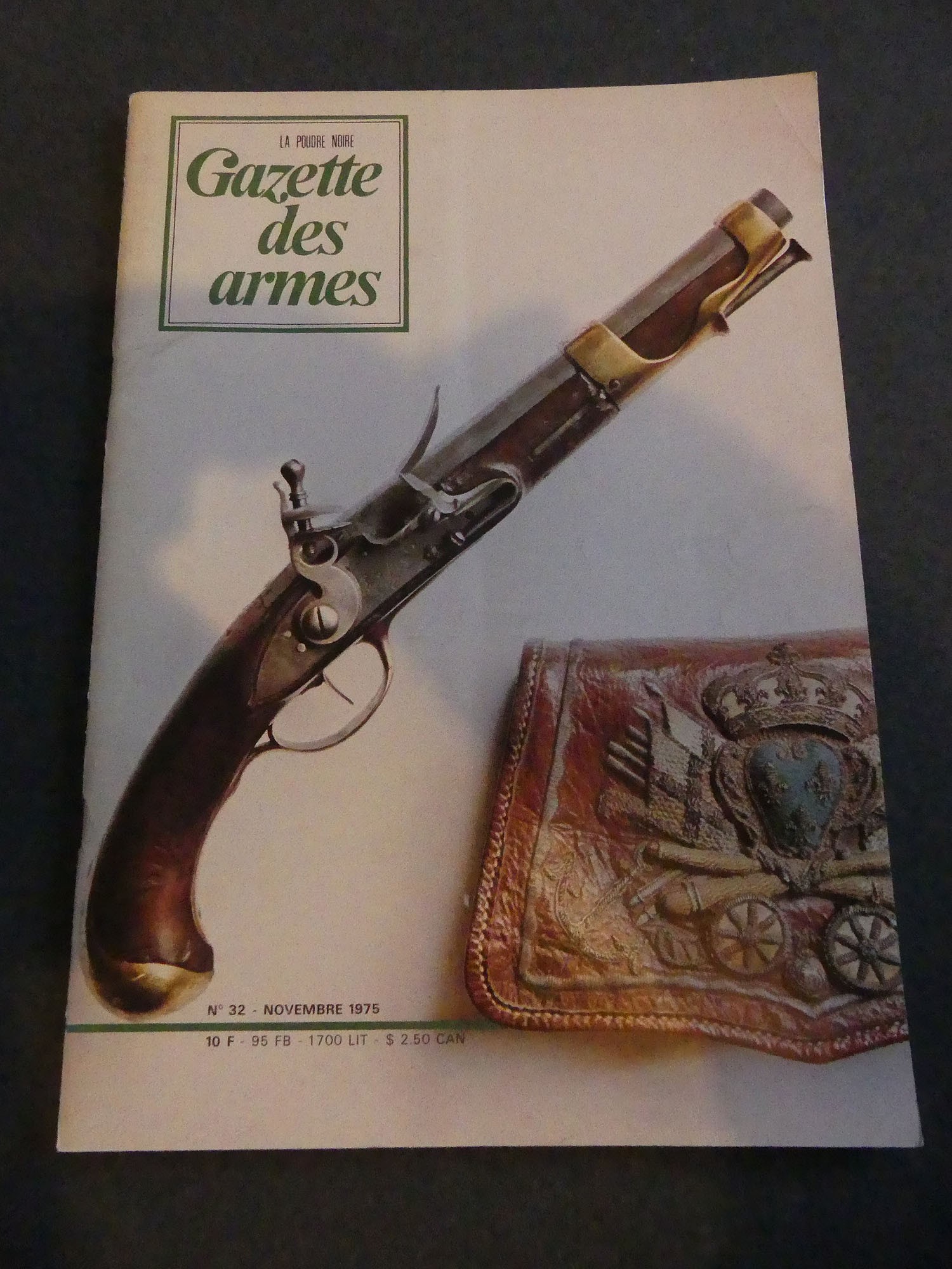 Gazette des armes n°32 novembre 1975