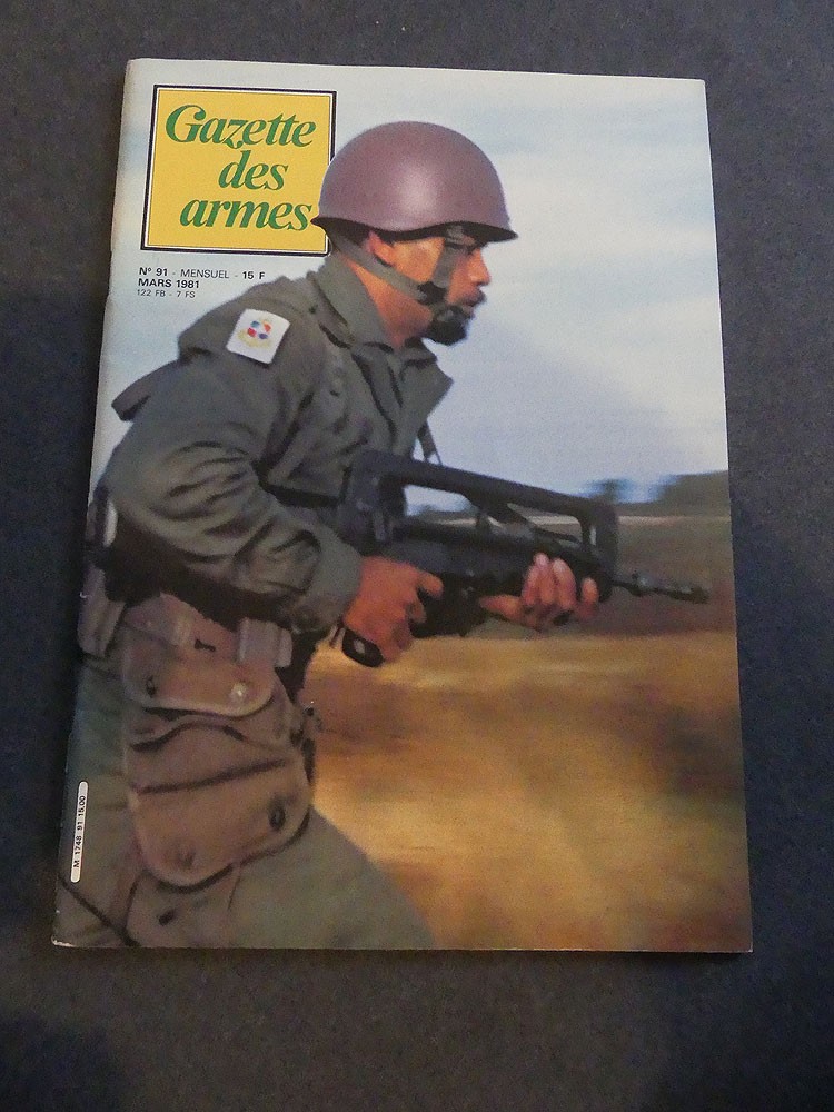 Gazette des armes n°91 mars 1981