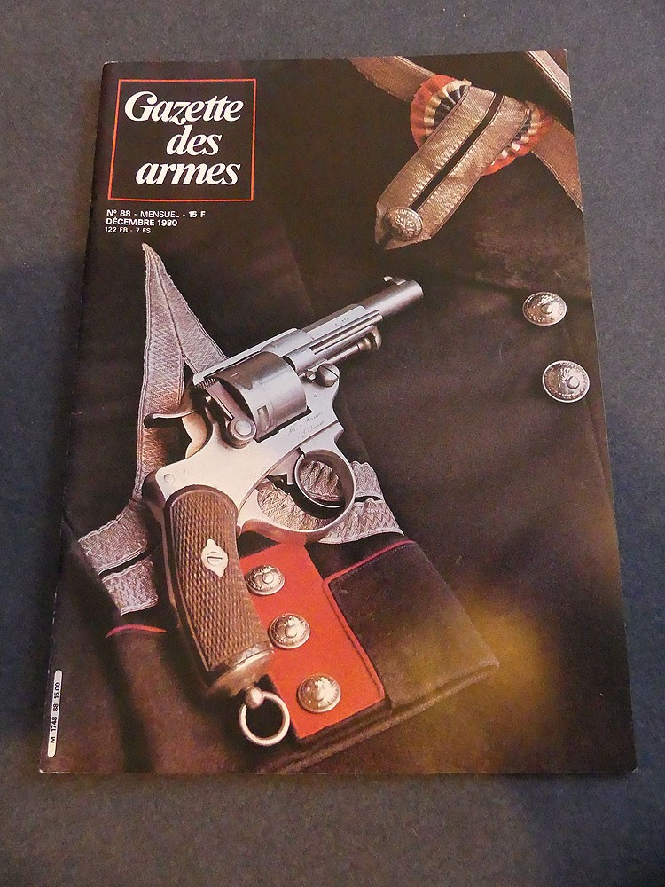 Gazette des armes n°88 decembre 1980