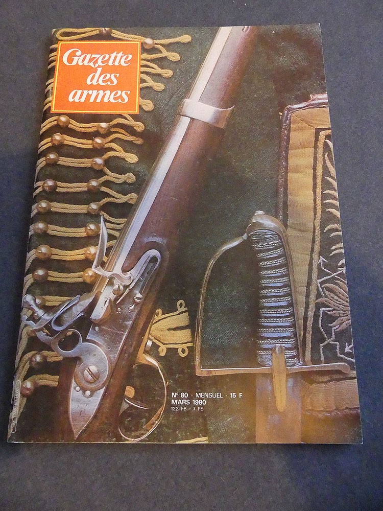 Gazette des armes n°80 mars 1980