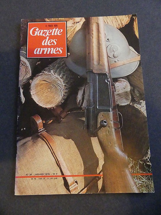 Gazette des armes n°34 Janvier 1976