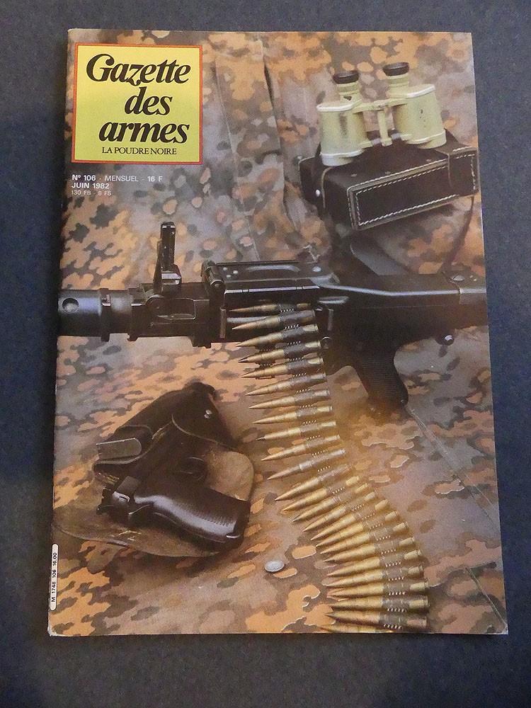 Gazette des armes n°106 juin 1982
