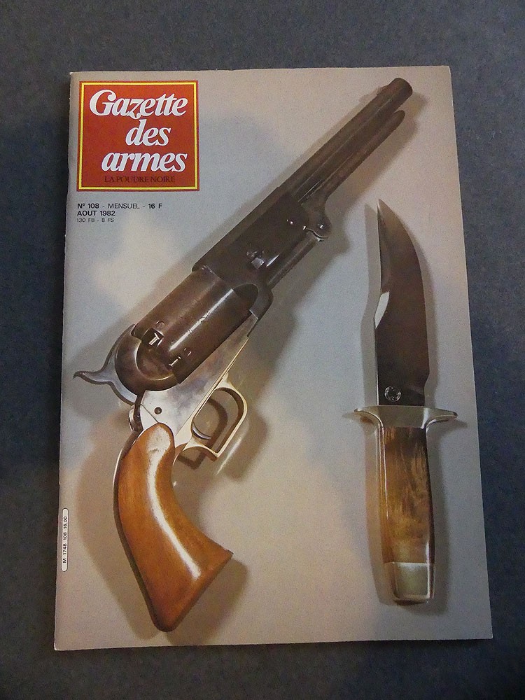 Gazette des armes No 108 aout 1982