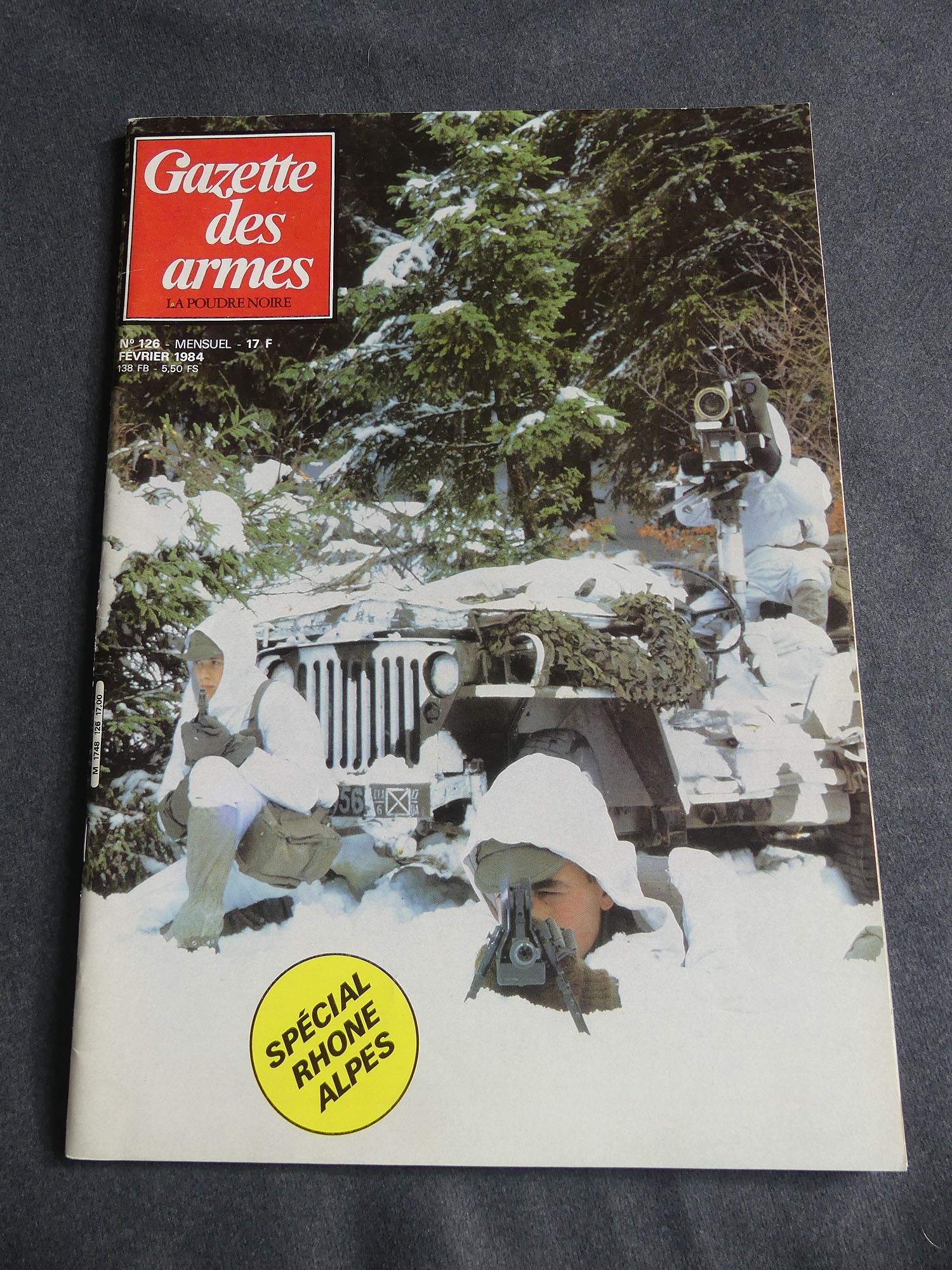 Gazette des armes No 126 fevrier1984
