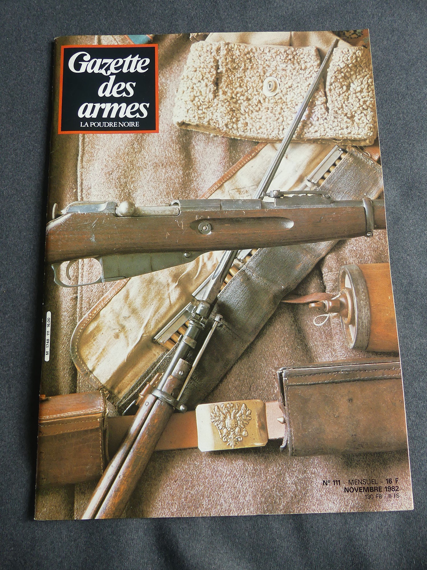Gazette des armes No 111 novembre 1982