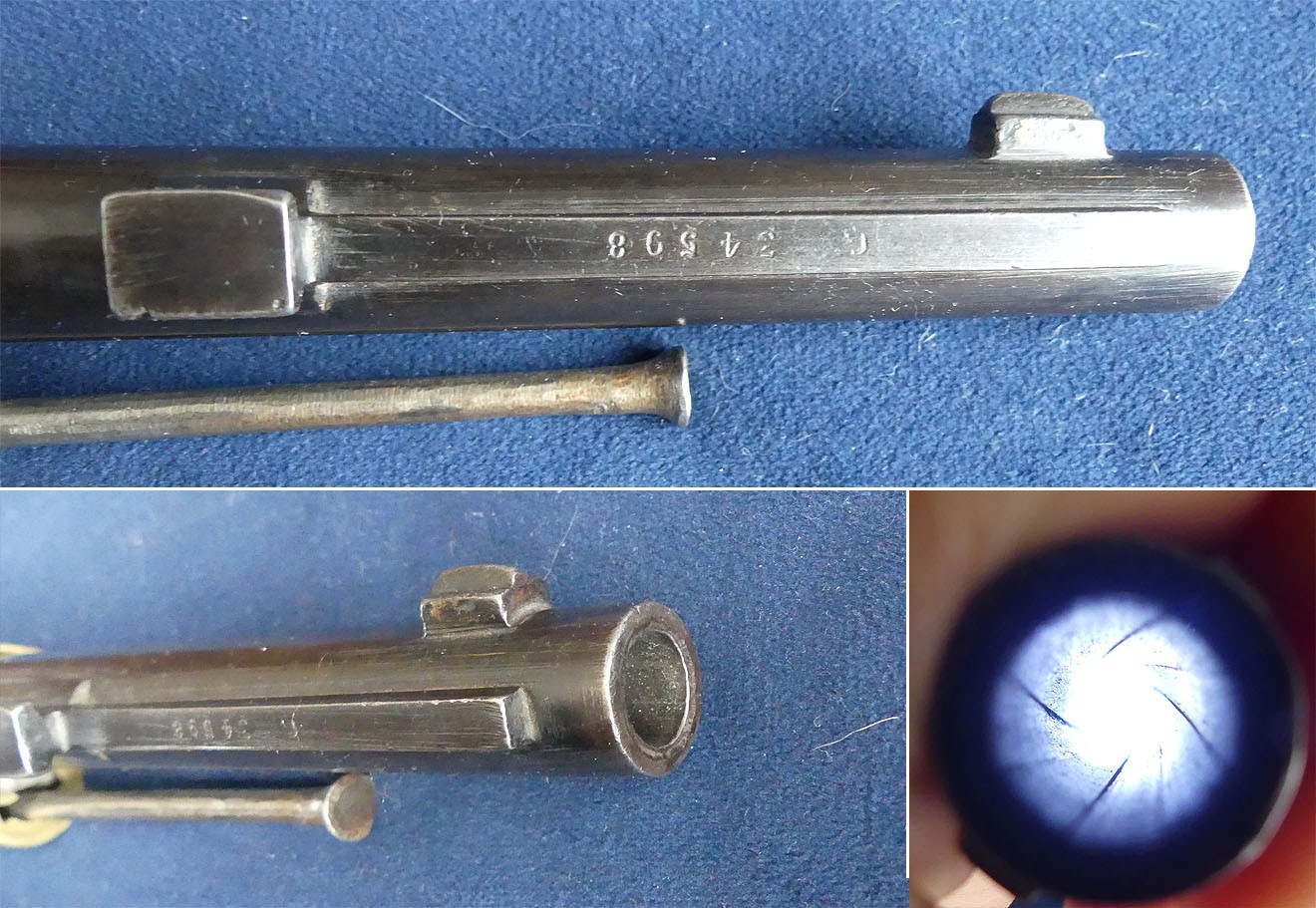 Mousqueton d'artillerie gras 1874/80 Manufacture d'armes de St Etienne