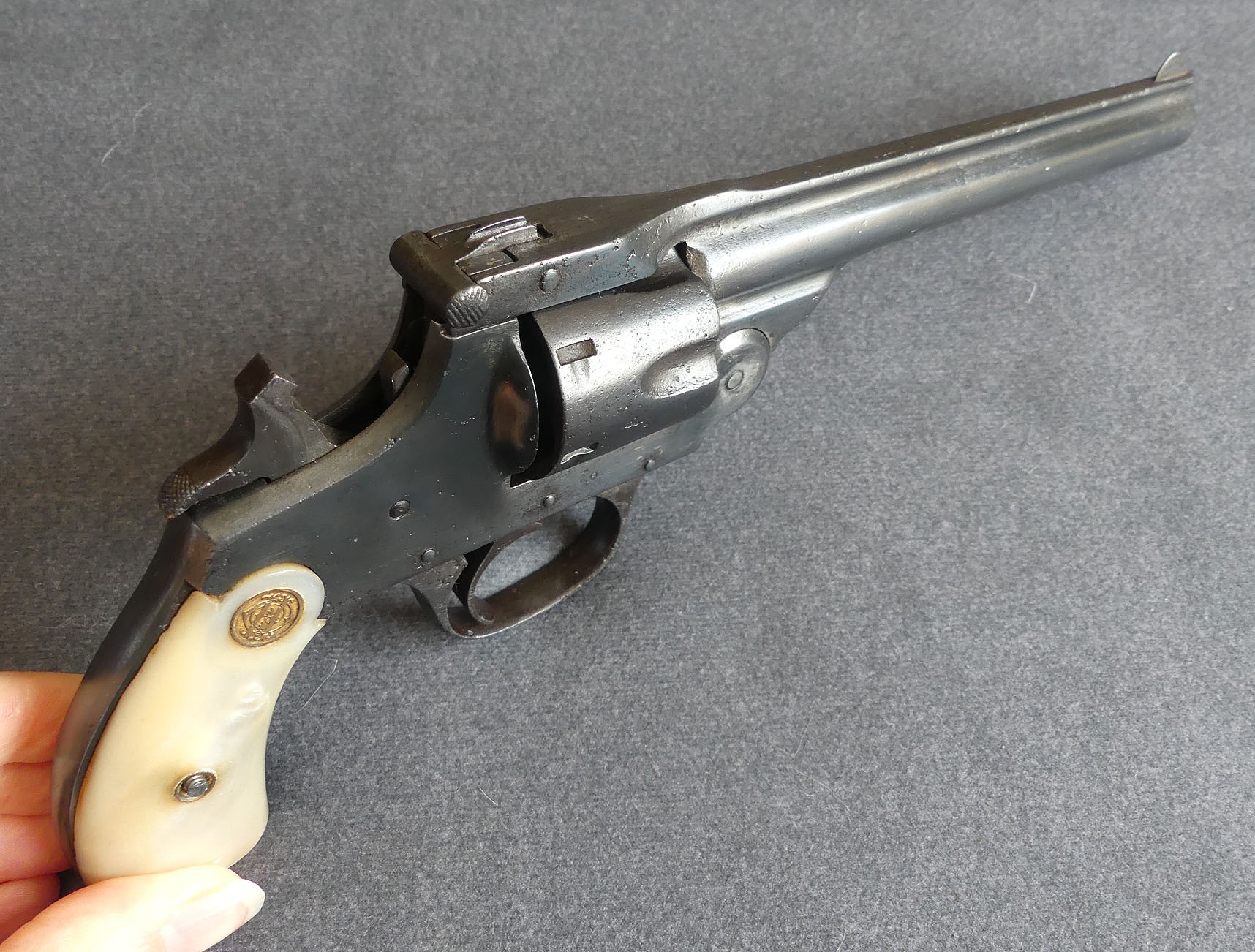 Bon revolver Iver & jonshon Cal 32 SW Short tardif Patent 1895