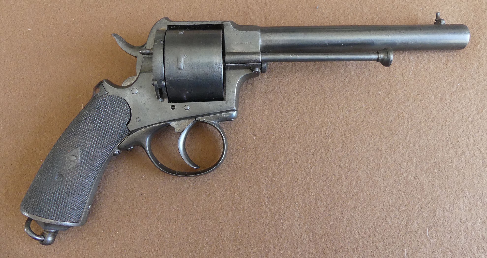 Peu Courant Revolver Desprez vers 1870