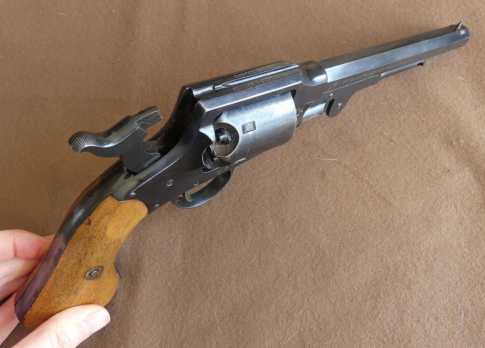 Revolver Rogers & Spencer 1865 cal 44 PN Modèle Match