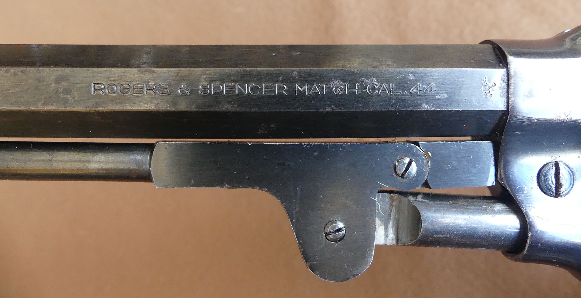 Revolver Rogers & Spencer 1865 cal 44 PN Modèle Match
