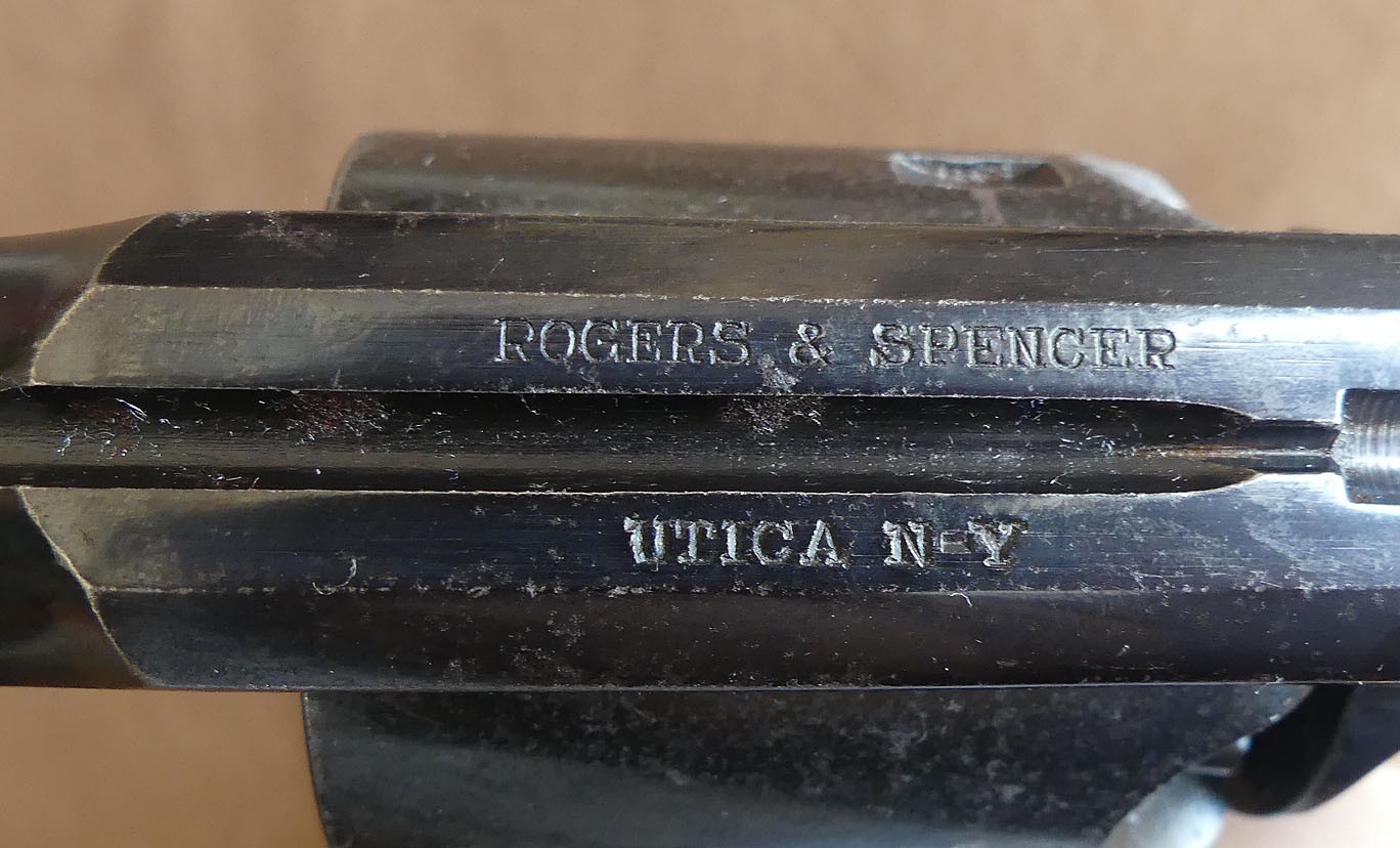 Revolver Rogers & Spencer 1865 cal 44 PN Modèle Match