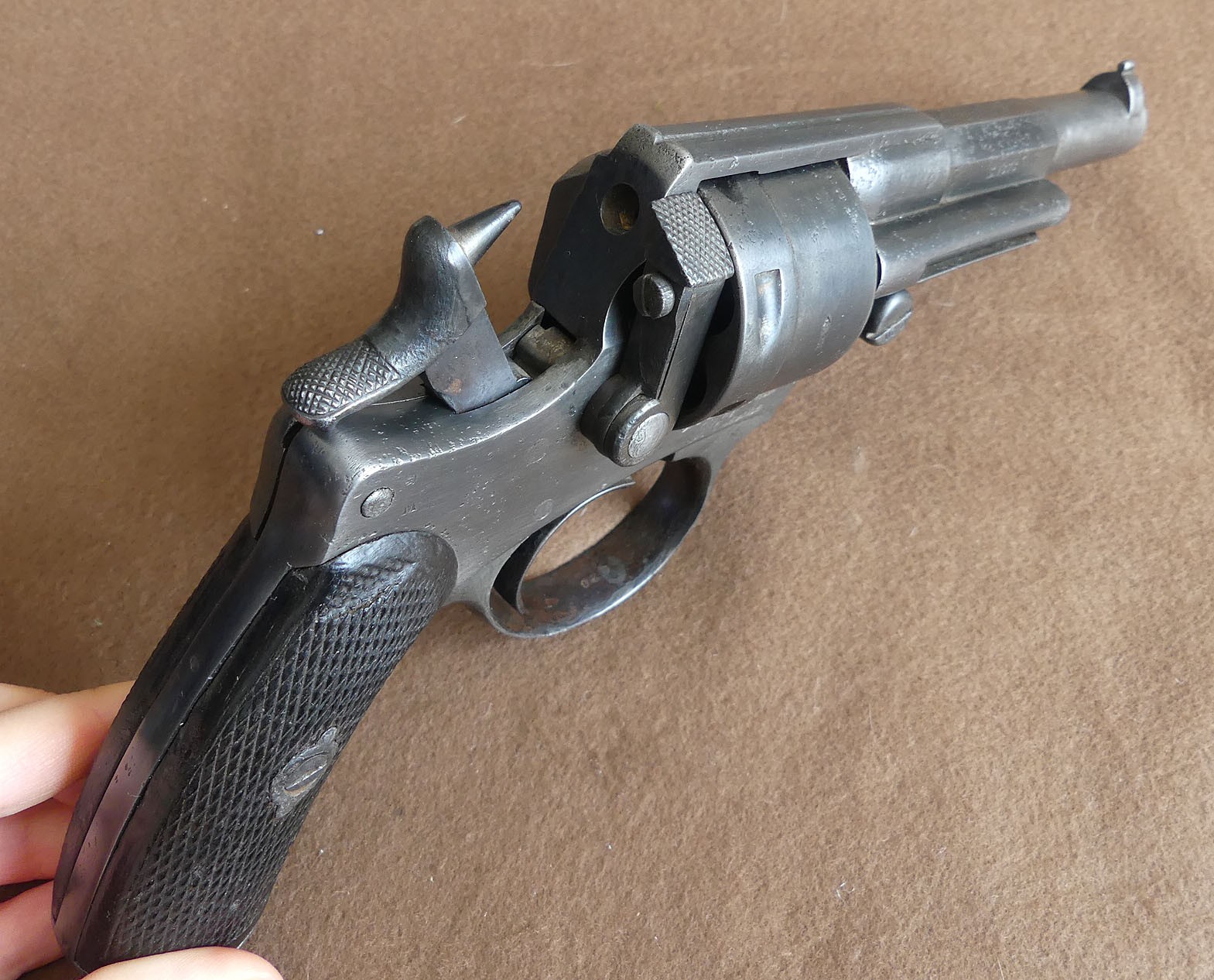 Revolver Chamelot & Delvigne 1873 de troupe millésime 1876